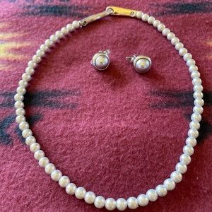Necklace and Earrings